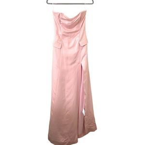 MARIA VITTORIA PAOLILLO‎ Sleeveless Rose Pink Gown NWT Sz IT 40 (S)